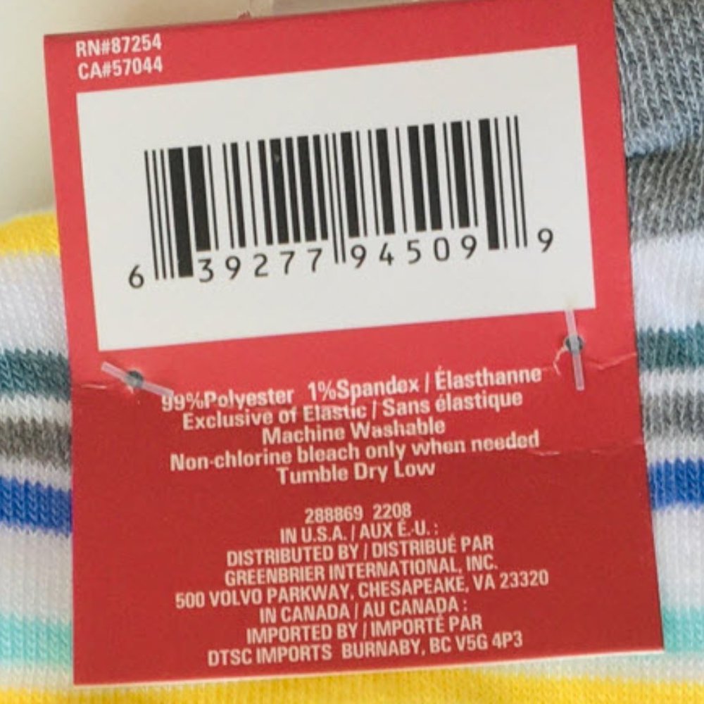 Flowers & Striped Socks - Picture 3 of 4